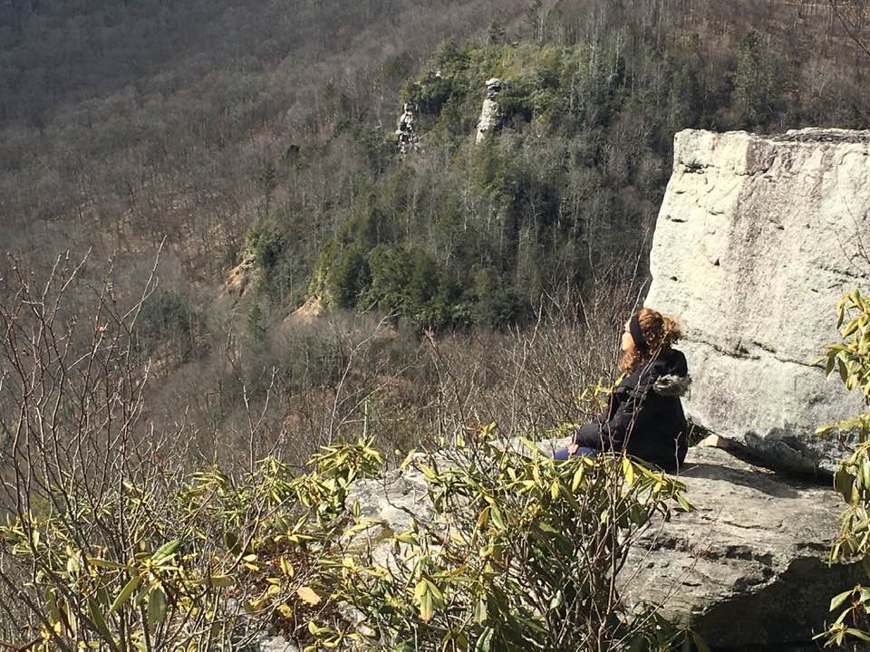 Lookout on the Pase Point Trail at Blackwater Falls State Park